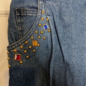 Vintage bedazzled jeans